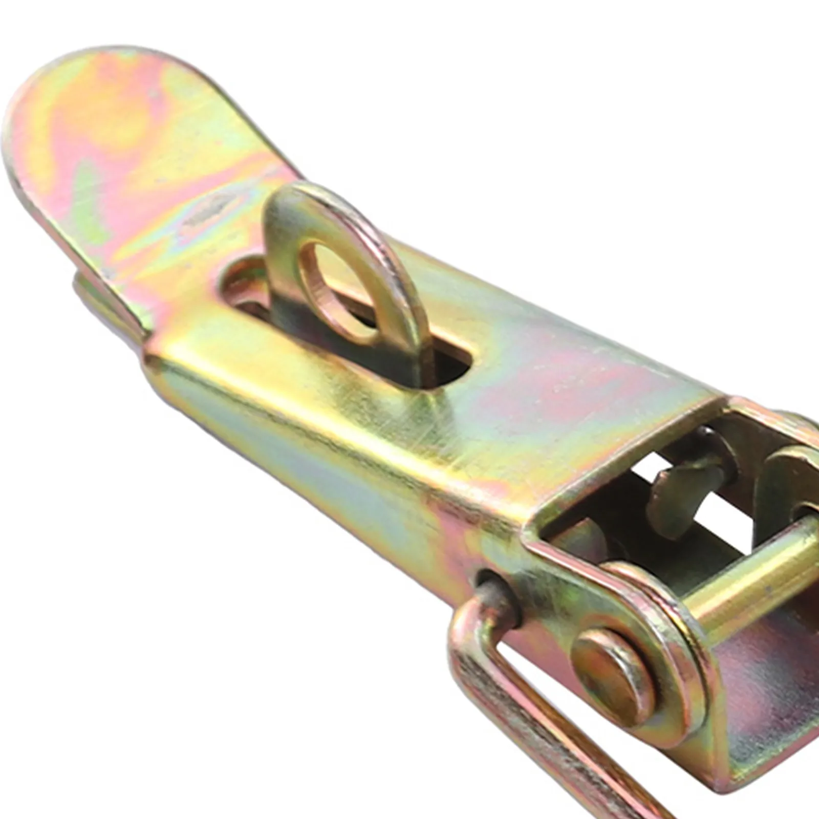 4Pcs Heavy Duty Metal Cargo Box Toggle Latches 90 Degree Right Buckle for Tricycle Wood Box Trailer Door Fastening
