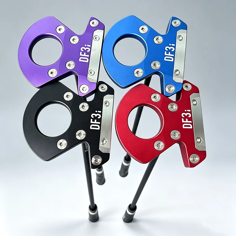 DF3i Golf Putter Zero Torque Putter Black/Blue/Red/Purple 33 34 35 Inch With Black ACCRA Shaft Head Cover Included DF3i Putter