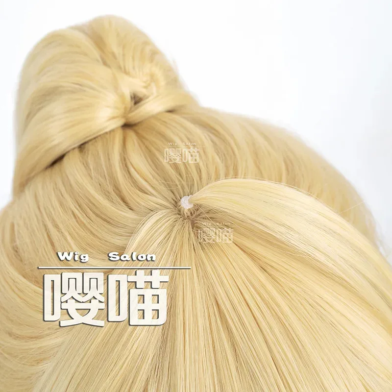 

Парик для косплея CyGame Fate/Grand Saber Lily, длинные золотые волосы, ролевой парик для Хэллоуина + бесплатная шапочка