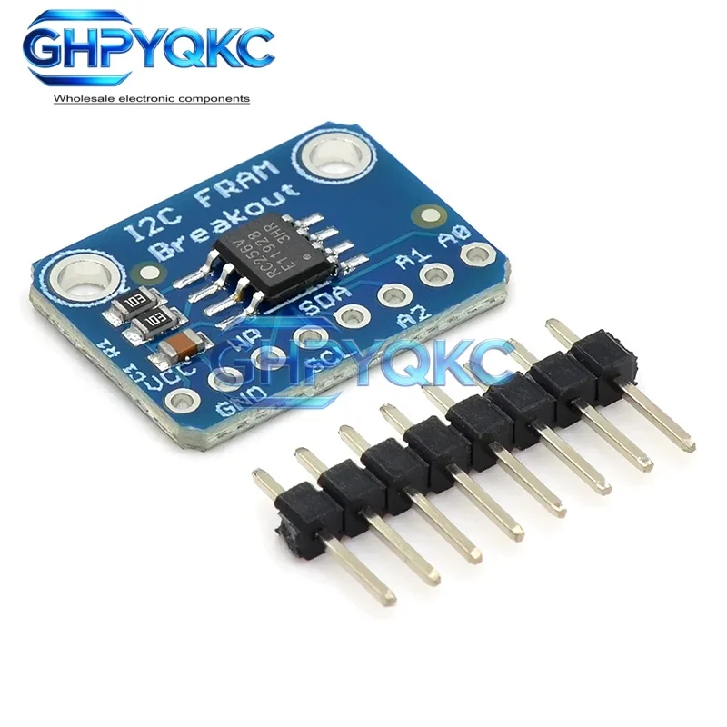GHPYQKC MB85RC256V Memory IC 32KB Development Tools I2C Non-Volatile FRAM Breakout Board Module for IoT Sensor Devices