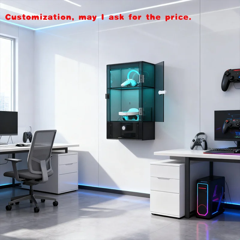 custom.VR Headset Charging Cabinet VR Glasses Charging Cabinet Storage Management Box Electronic Equipment Cabinet