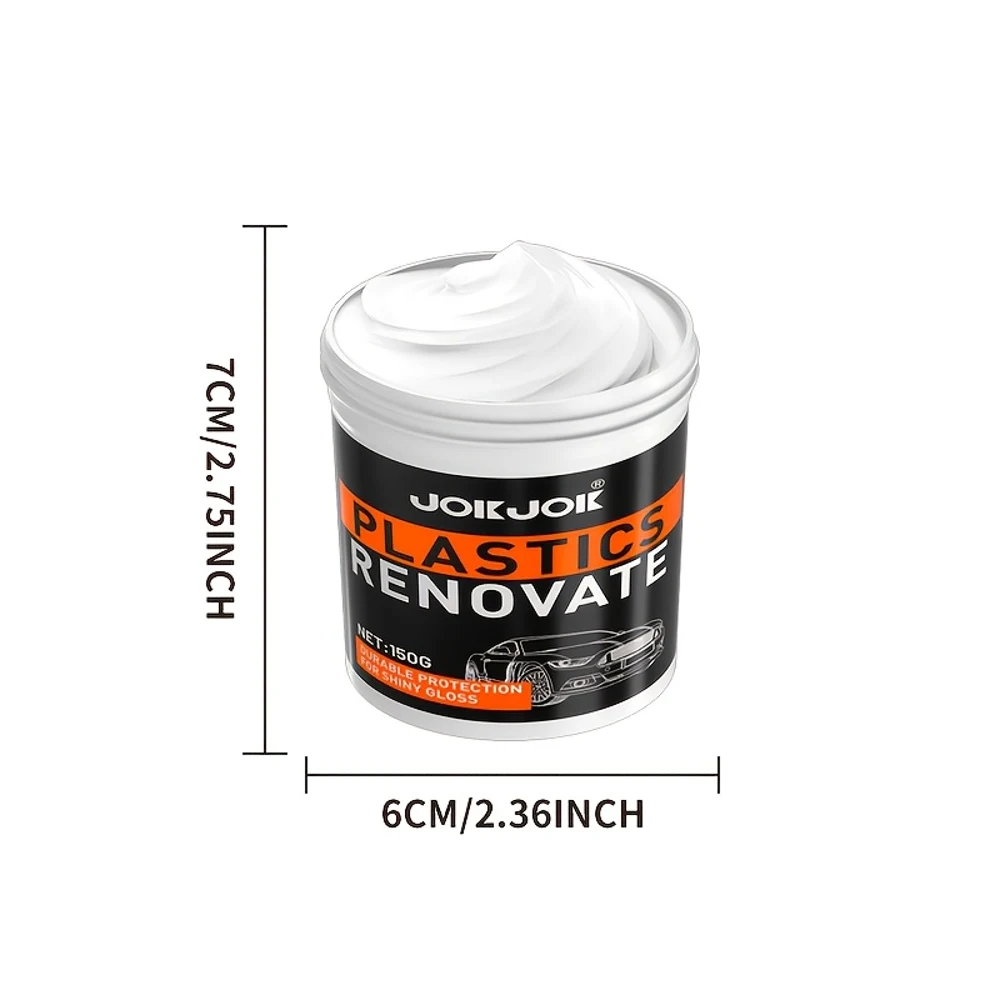 

150G Upgrade Многофункциональная паста для ремонта салона автомобиля: Подходит для полировки автоинтерьеров, рулевых колес, пластмасс,