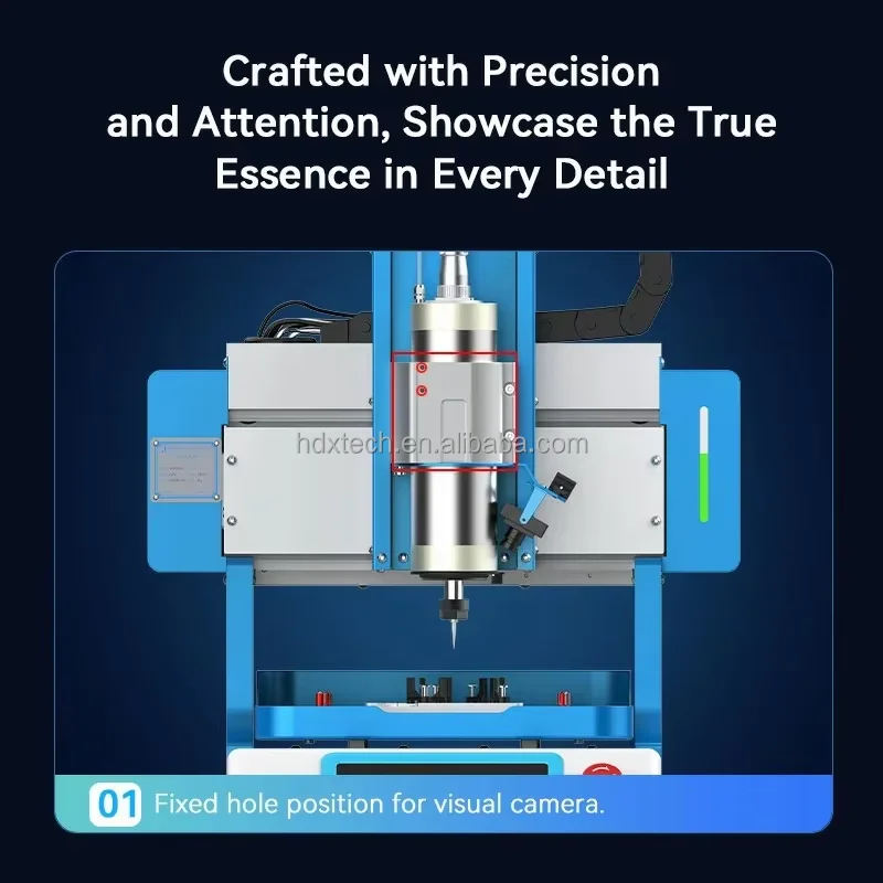 JC EM03 Smart Grinding Machine for iPhone 17 17Pro Max Front Back Grind Mould  Mobile Phone CNC Motherboard Chip Grinder Machine