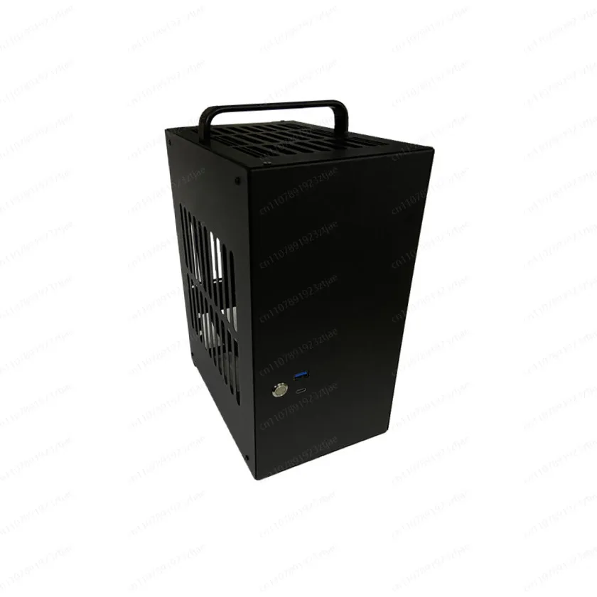 SZ-D19 Mini ITX Computer Case - Includes USB 3.0/Type-C Extension Cables & PSU
