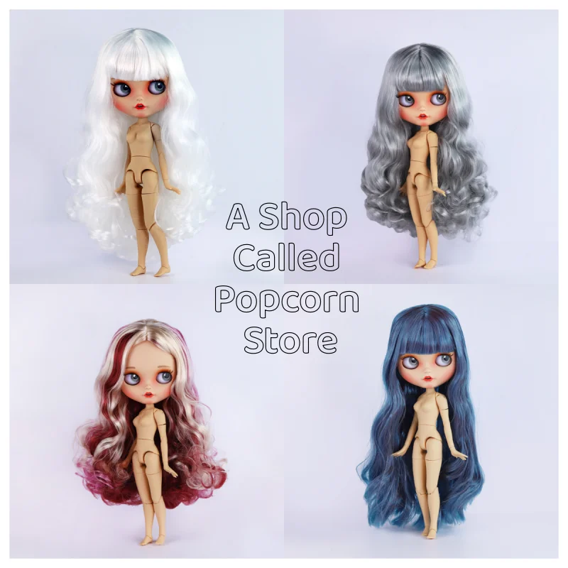 

ICY DBS Blythe Doll - Sun-Kissed Skin with Airbrushed Makeup Open-Mouth Smiling Face with Bunny Teeth 19-Joint Articulated