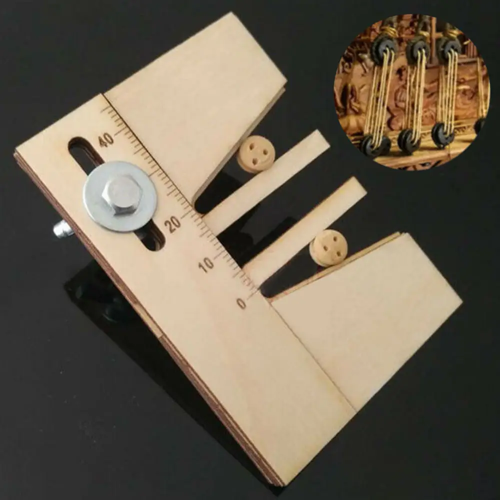 Sailing Boat Model Tool Professional DIY Wood Ship Assembly Aid Precise Clamping Positioner Craft Modeling Device