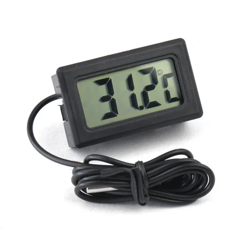 Mini termómetro Digital LCD para interiores, higrómetro, medidor de temperatura y humedad, 001