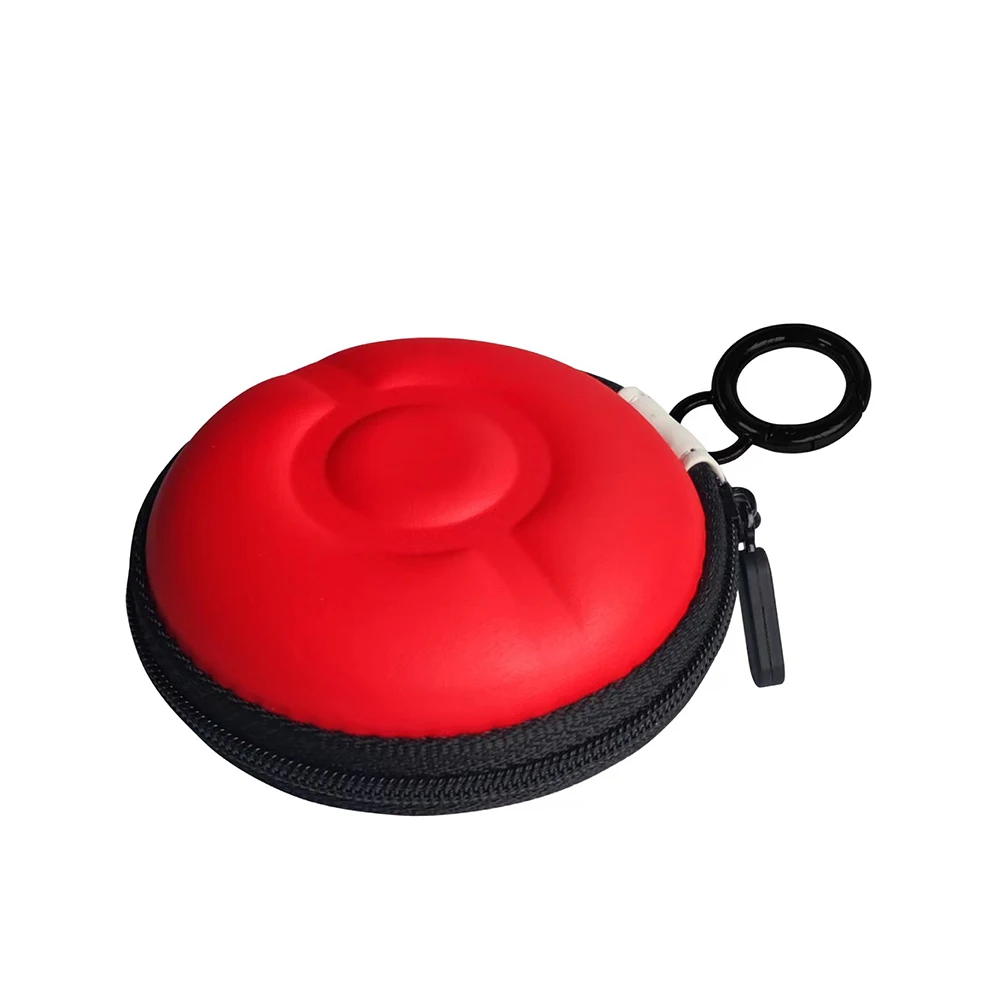 حقيبة حمل محمولة صلبة إيفا حقيبة تخزين غطاء مضاد للخدش مع الحبل Pokemon GO Plus + ملحقات اللعبة