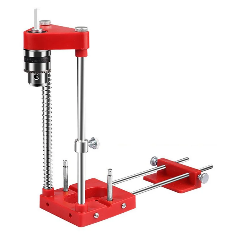 

Y42A-Woodworking Drill Locator Drilling Jig Punch Locator Holder Drill Guide Fixture With Scale Precise Positioner