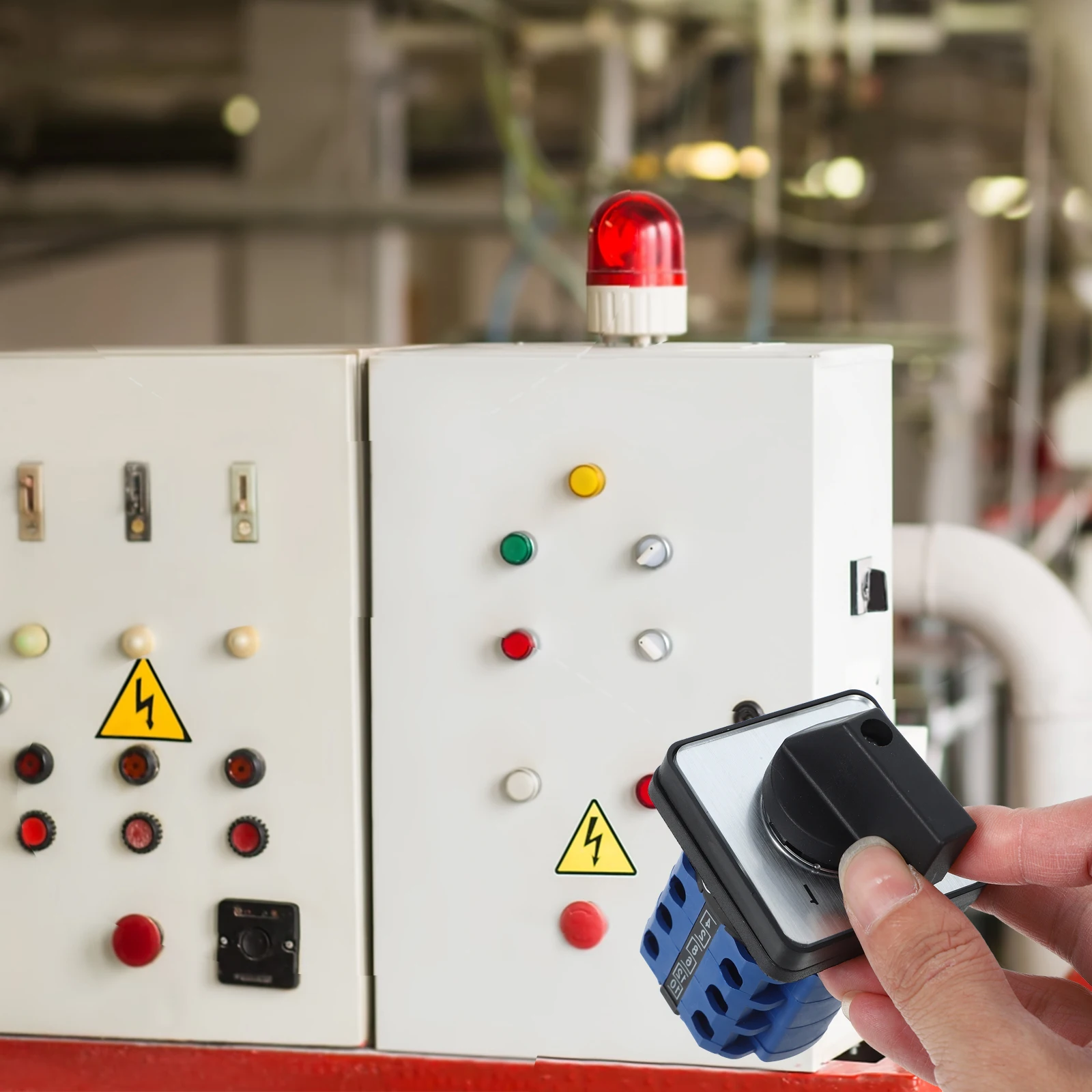 

3 position 20A off Rotary Cam Replacement Rotary Transfer Changeover Switch Selector Transfer Switch Replacement