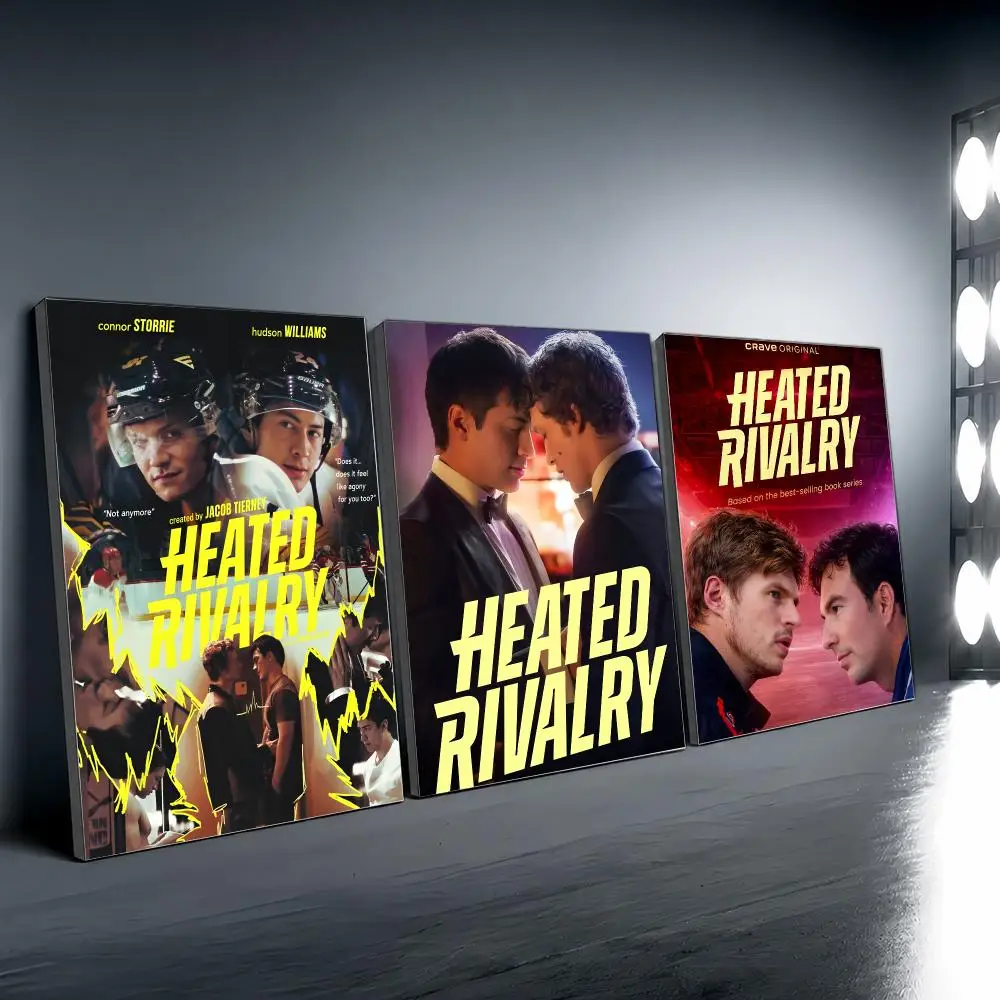 TV Show H-Heated R-Rivalry Painting Calligraphy Modern Canvas Wall Art for Bedroom & Living Room | Home Decor Gift