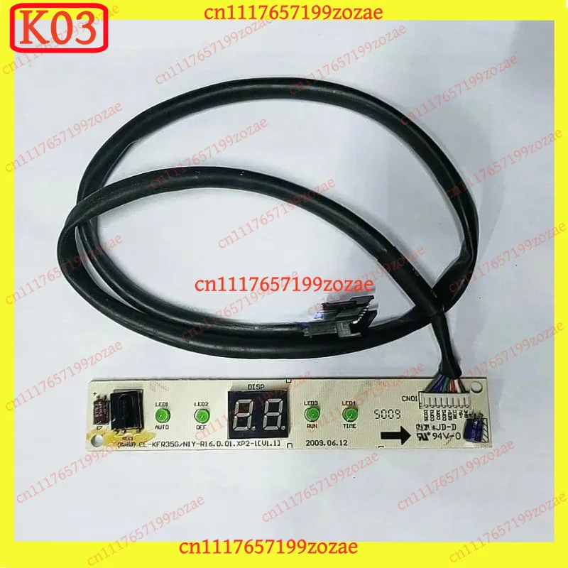 k03 Air Conditioner Display Receiver Board CE-JFE26G/N2Y-M1 KFR-26G/Y-E1 CE-KFR35G/N1Y-R16.D.01.XP2-1, Replacement Parts