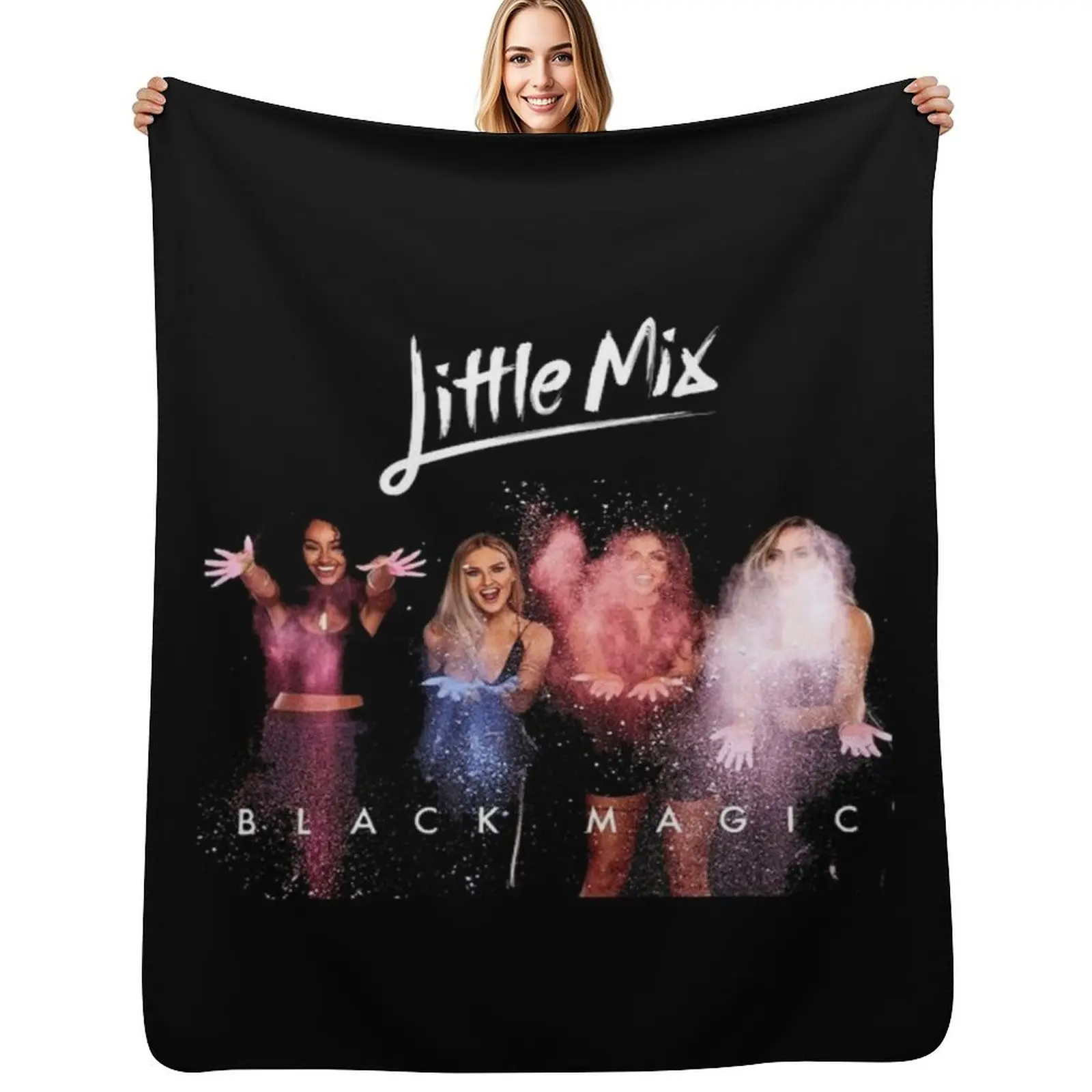

little mix girls band little whitney houston whitney ho Throw Blanket Baby Beautifuls Blankets For Sofas Shaggy Blankets