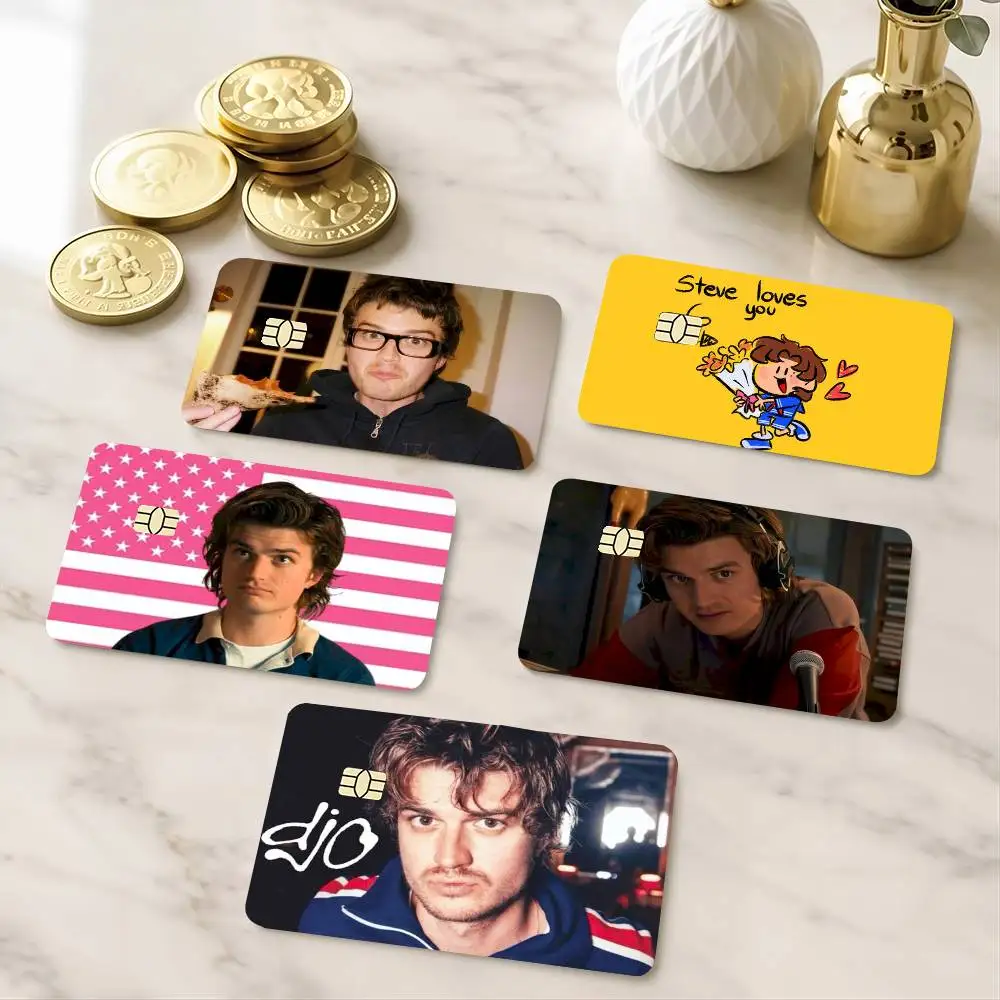 J-Joe S-Steve K-Keery  HD Waterproof Credit Card Stickers Silicone Decals For Chip Game Cards Gift