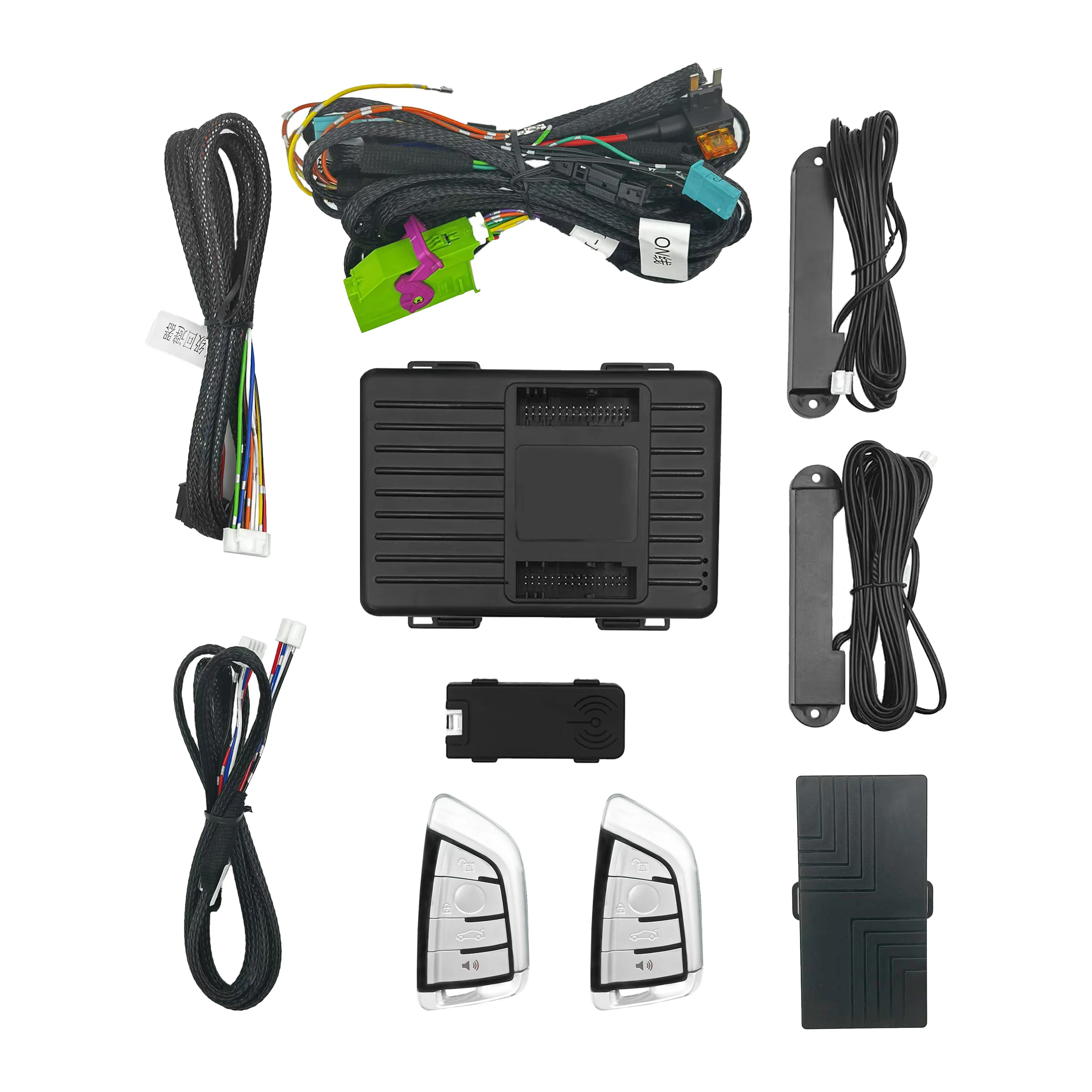 

Chidengde For BMW X1 Passive Keyless Entry System Car Start Stop Button Smart Entry System Remote Start Comfort Entry Keyless Go