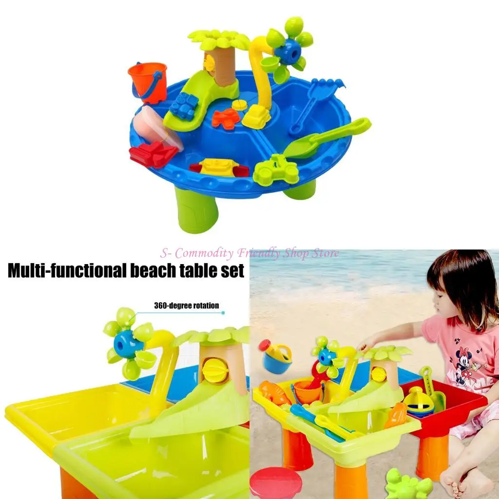 

85AE Beach Sand Toy Water Activity Set For Kids Outdoor Adventures Birthday Gift