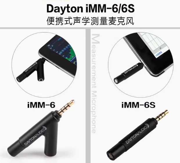 الأصلي الولايات المتحدة الأمريكية DAYTON الصوت iMM-6 iMM-6S iMM-6C الهاتف المحمول قياس ميكروفون آيفون اختبار ميكروفون اختبار الميكروفون