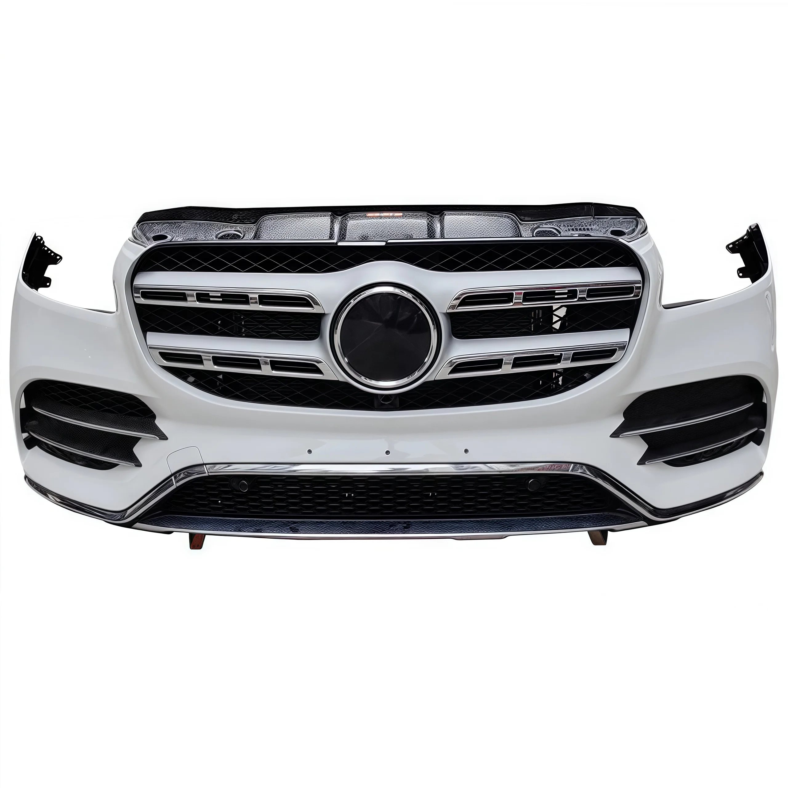 

For GLS-Class Head Mouth GLS400GLS450 Front Mouth Bumper Assembly Middle Grid Grille Surround Original High Quality