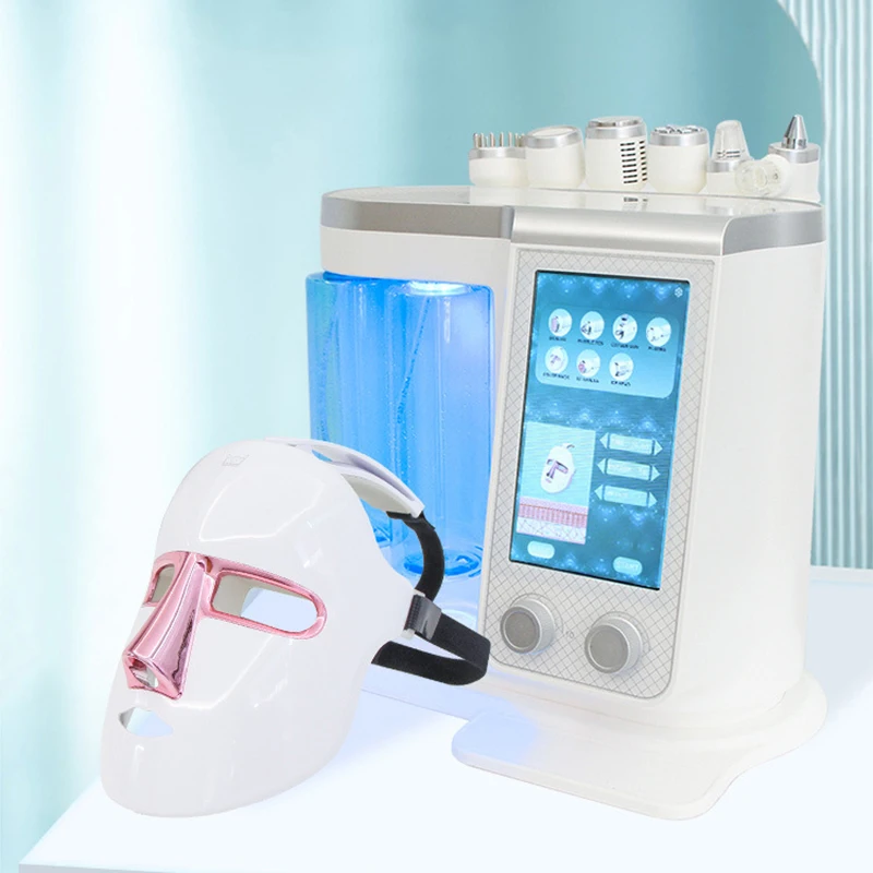 7-in-1 water oxygen small bubble beauty instrument IPL radio frequency oxygen injection BIO skin comprehensive management instru