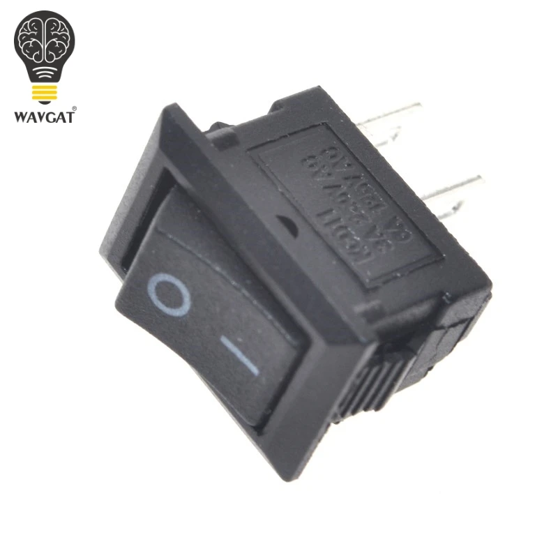 10pcs/lot 10*15mm SPST 2PIN ON/OFF G130 Boat Rocker Switch 3A/250V Car Dash Dashboard Truck RV ATV Home