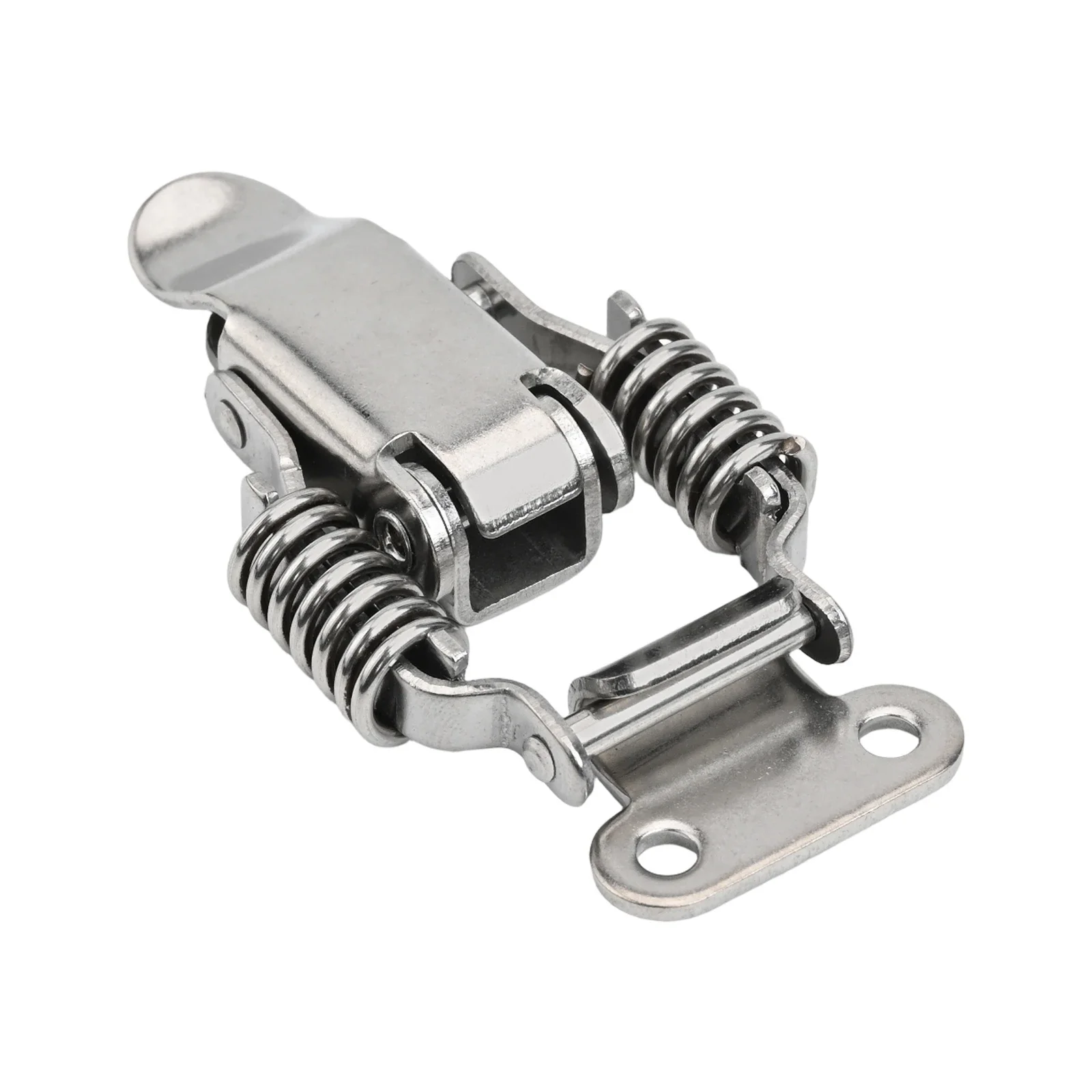 Catch Clip Spring Loaded Clamp Versatile Usage Compact Size Long-lasting Construction Pre-drilled Mounting Holes