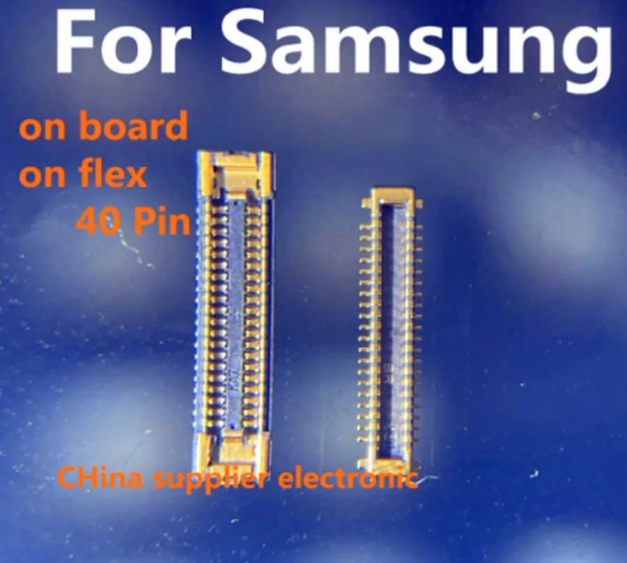 LCD Display Screen Flex FPC Connector For Samsung Galaxy M30S M307 M30 M31 M315 M215F M305 M21 M215 Plug Board 34pin 40Pin