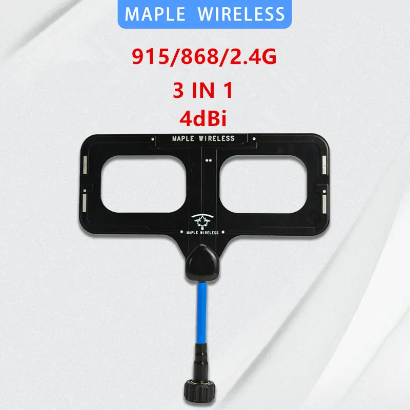 Maple wireless Moxon 868 / 915MHz / 2.4G 3 IN 1 Antenna 4dBi per TBS FRSKY ELRS JUMPER FUTABA TX