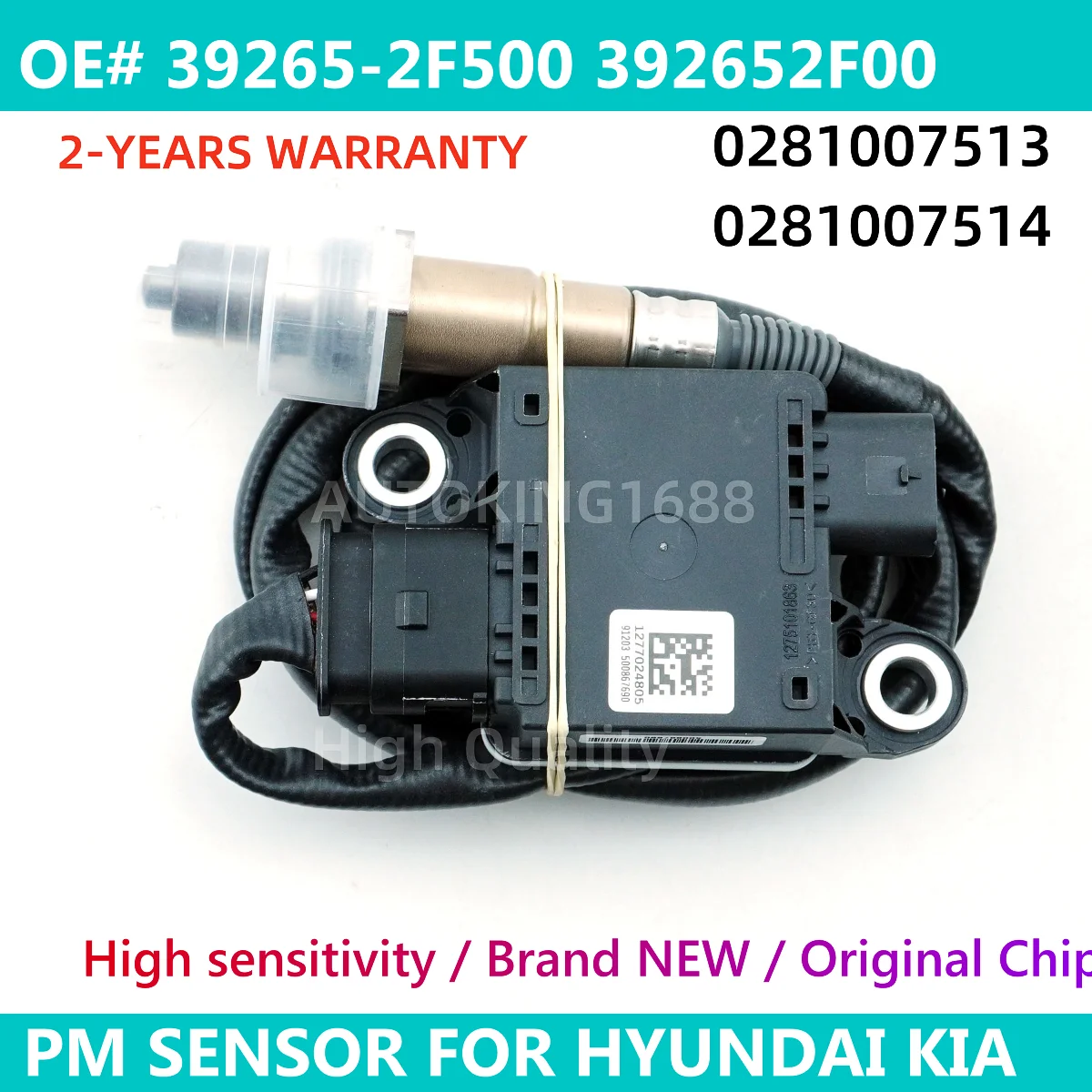 39265-2F500 Particulate Matter PM Sensor 392652F500 0281007513 0281007514 For KIA SORENTO Hyundai SANTA FE