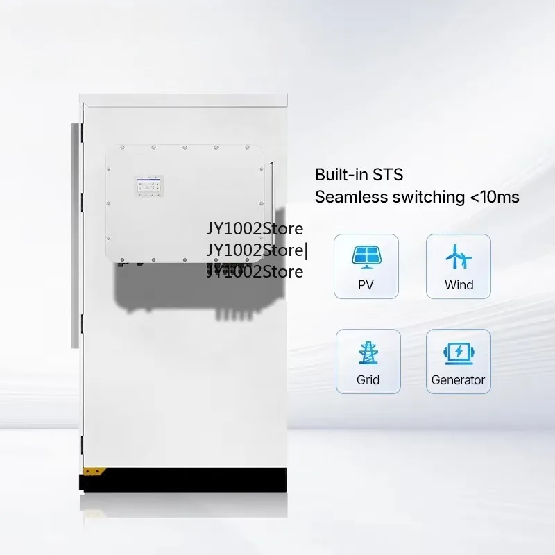 200kWh 209kwh High Voltage Solar Energy System 100kW ESS Cabinet All in One Industrial and Commercial Battery Storage