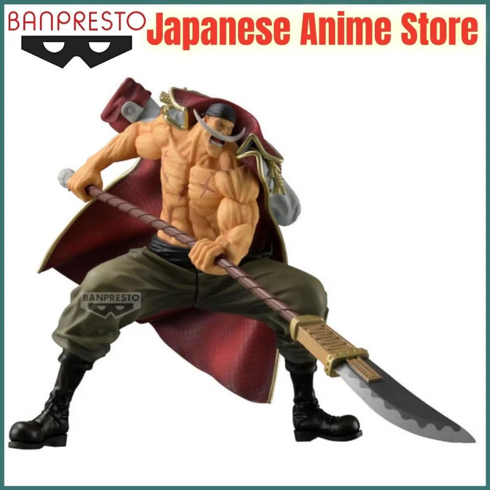 

Original Banpresto One Piece Anime Edward Newgate Grandista Anime Figure Action Figurine Model Figuarts Collector Toys