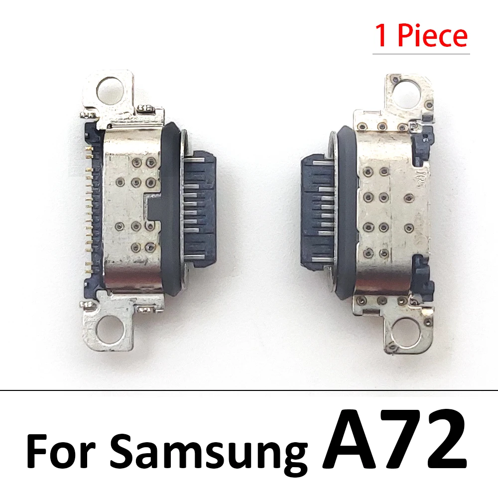 10Pcs USB jack socket connector charger Charging Port For Samsung A02s A22 A32 A52 A72 A03 Core A03s A33 A73 A53 4G 5G