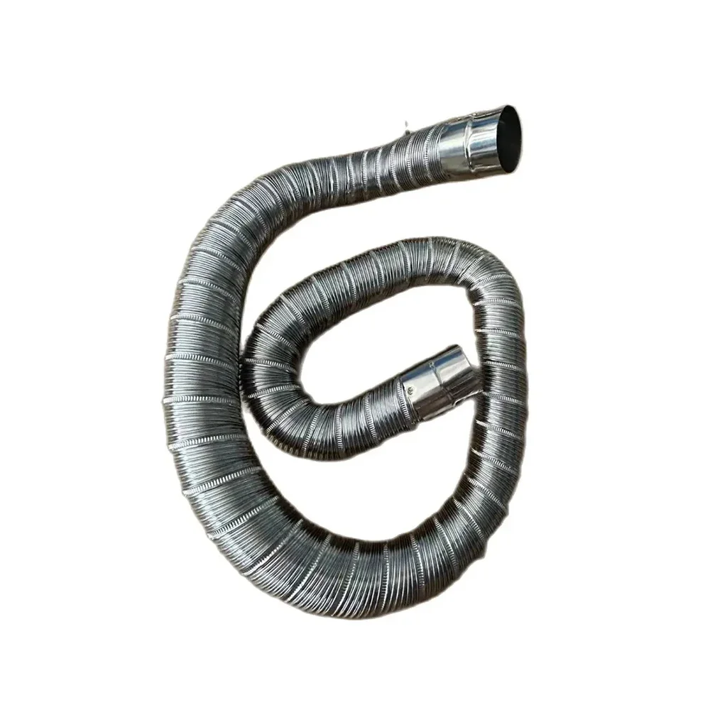 Length 150cm Diameter 40mm 70mm Exhaust Duct Pipe Liquid Heater 201 Stainless Steel Tube Gas Vent Hose for Car Caravan Camper