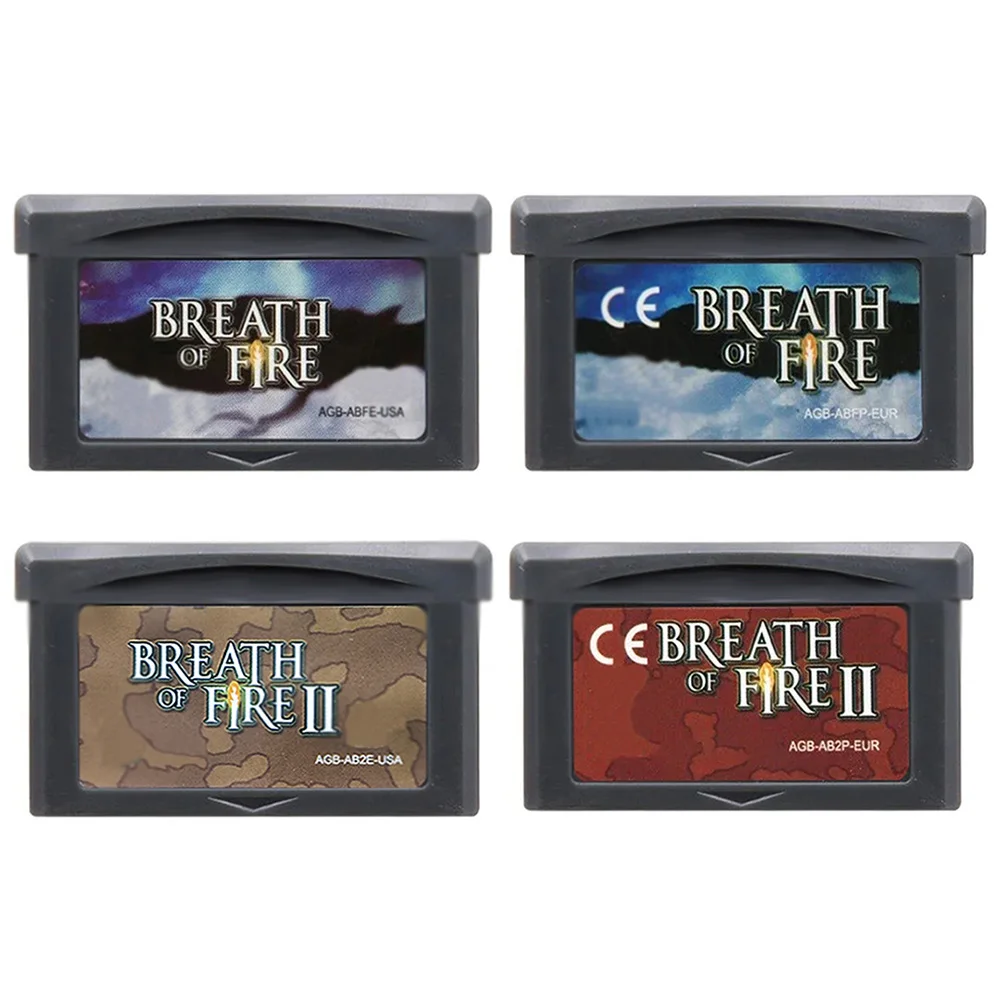 EUR/USA الإنجليزية GBA لعبة خرطوشة التنفس من النار سلسلة 32 بت لعبة فيديو وحدة التحكم بطاقة التنفس النار 2 #2