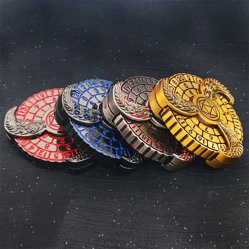 

Кости для машинной рулетки, кубики с гироскопом для Dungeons & Dragons D&D RPG Dice Металлические кубики DND, ролевые игры, кубики, кости с кончиком пальца
