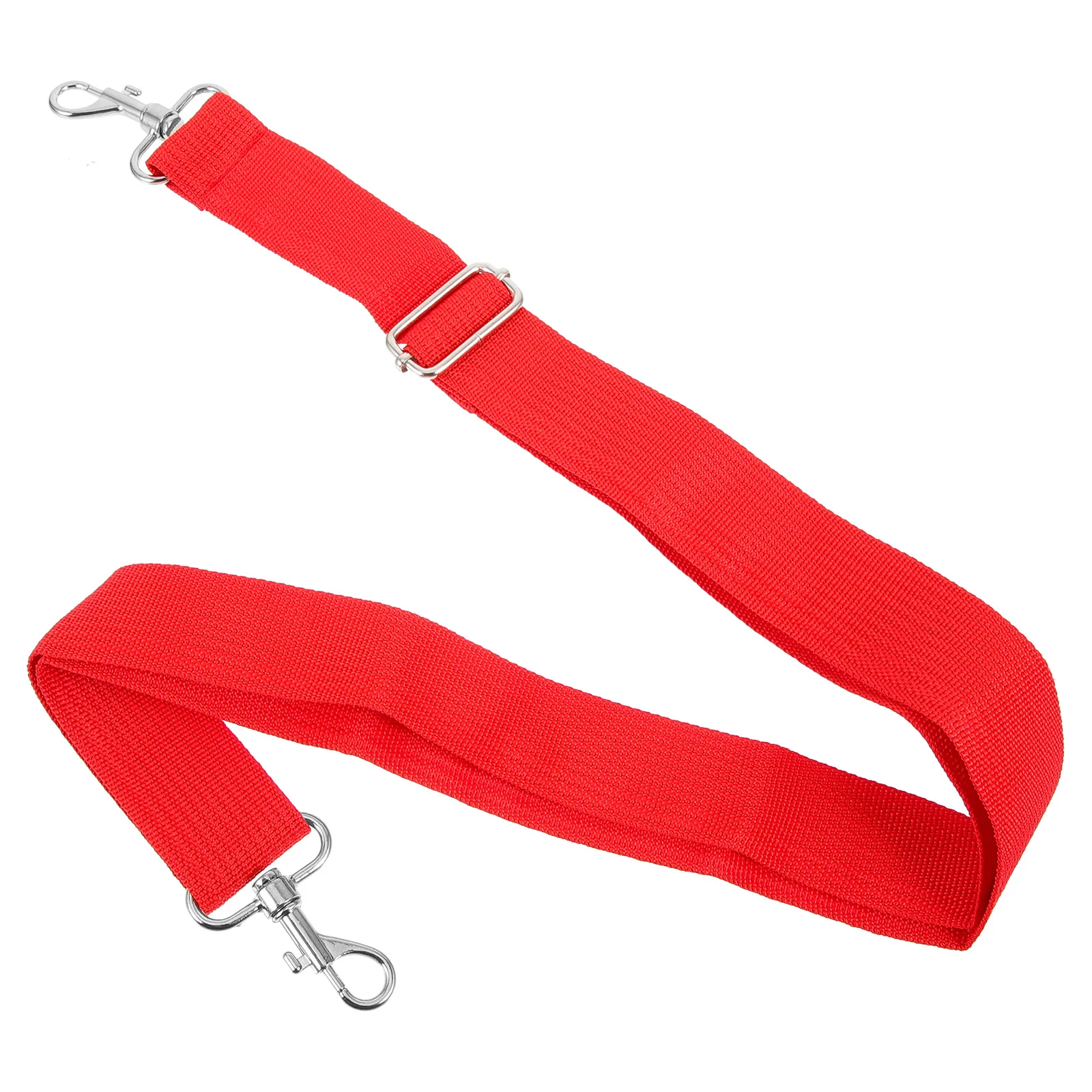 

Snare Drum Strap Adjustable Sling Waist Belt Metal Slings Percussion Red Marching