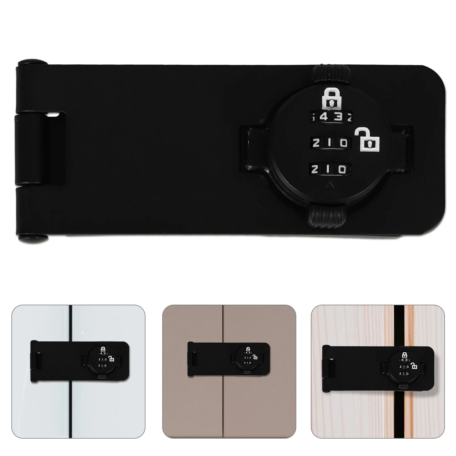 

Cabinet Password Combination Lock Sturdy Mechanical Door Lock for Office Drawers Lockers Security Mechanical Cabinets Locks