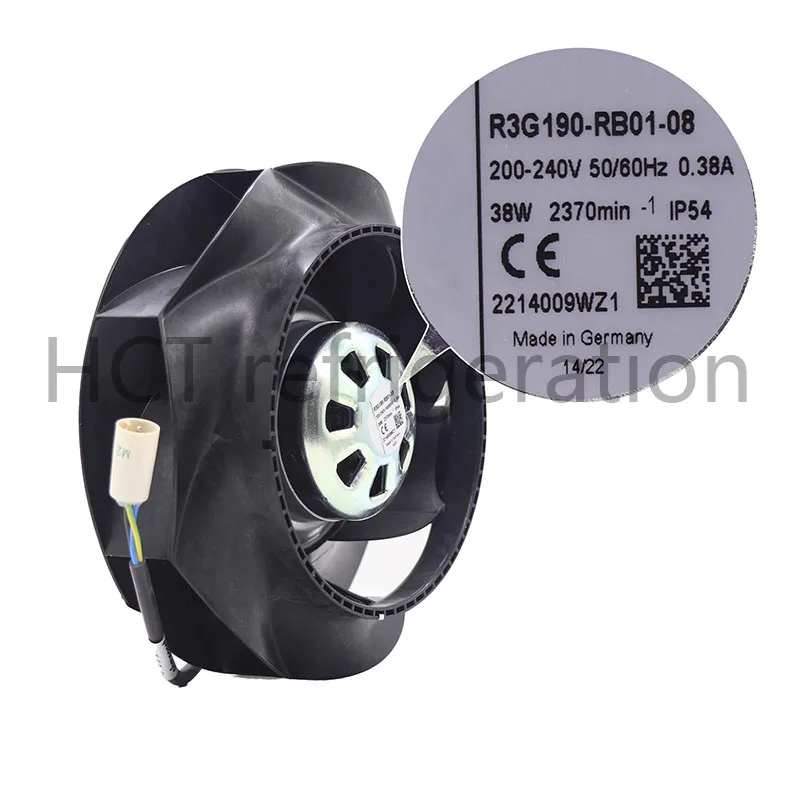 Brand new original!!! Brand New Original R3G190-RB01-08 230V 50/60Hz 0.38A 38W 2370r/min 240Pa Fan
