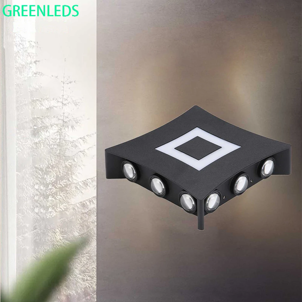 LED Wall Lamp AC85-265V 18W/22W Modern Minimalist Style IP65 Waterproof Indoor&Outdoor Lamp With 3 Years Warranties