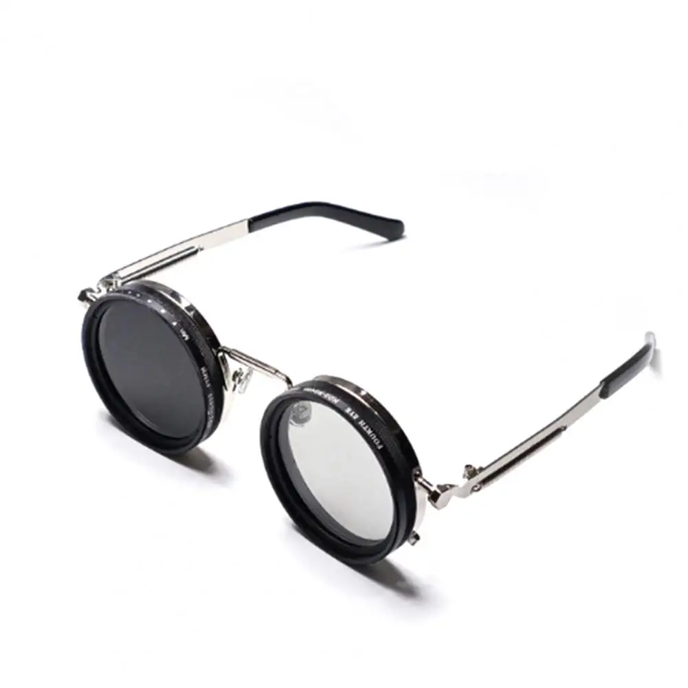 

Eye Protection Sunglasses Handcrafted with Adjustable Gears Nd Filter for Sun Blue Light Protection for Men