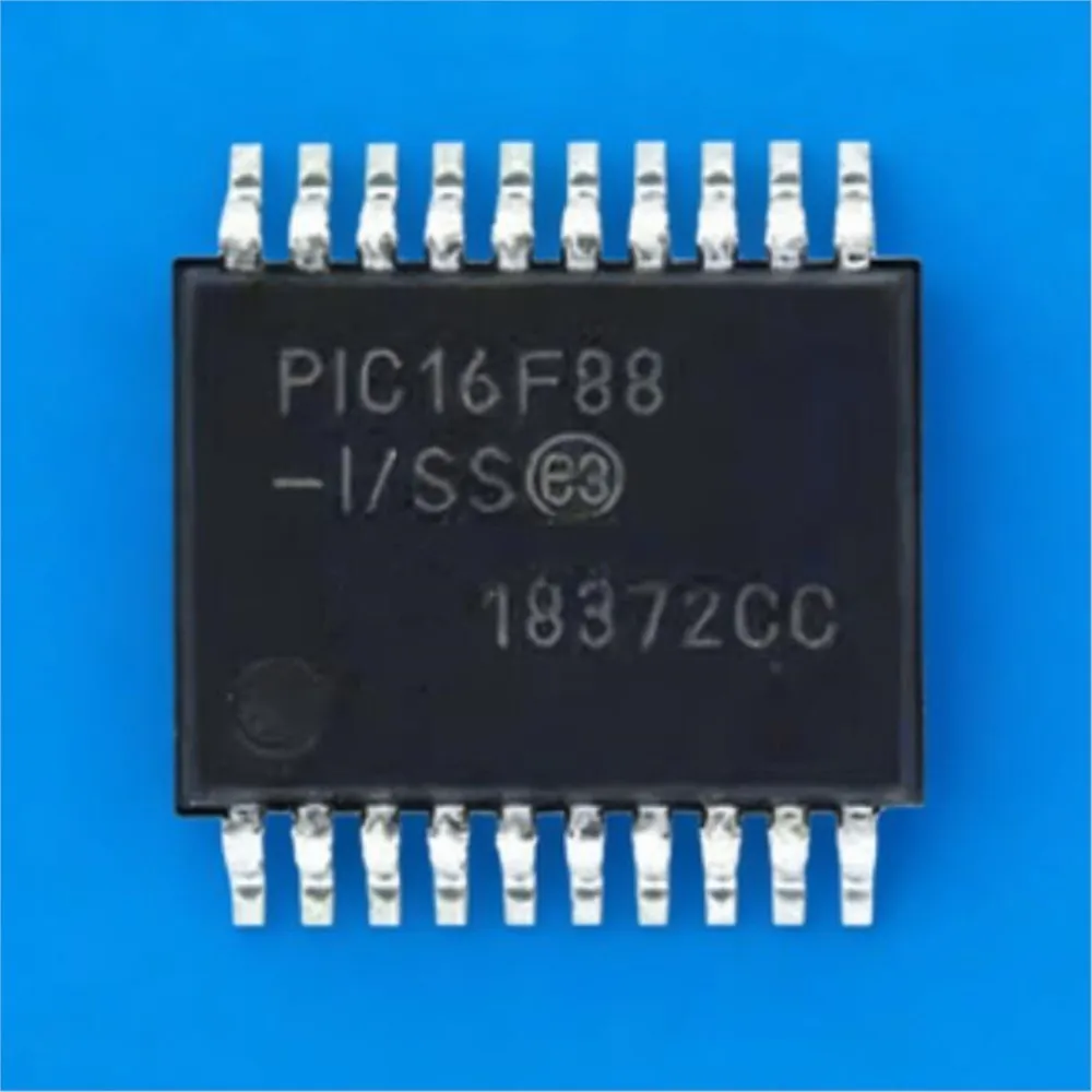 PIC16F88  -I/SS    PIC16F88    SSOP20    (Product quantity: 10 pieces)