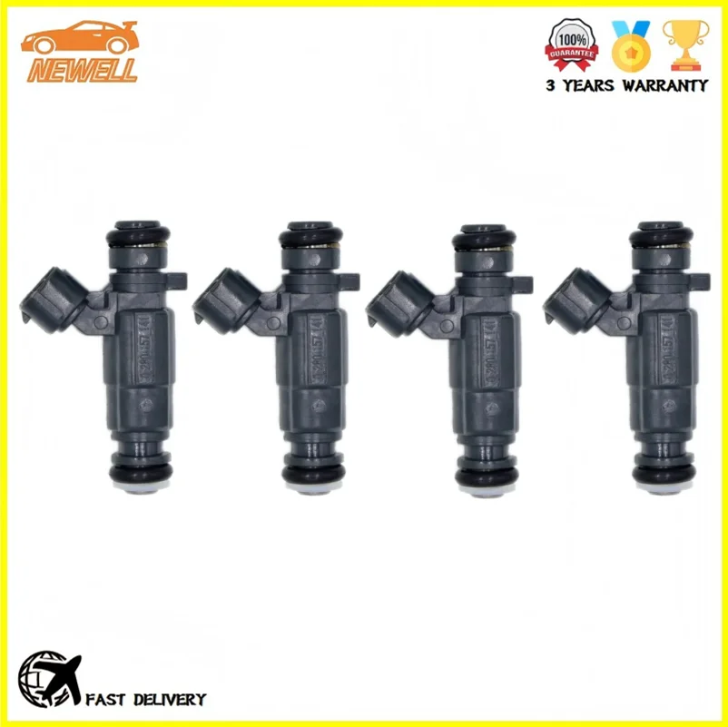 

4pcs 0280157141 9673836680 Fuel injector For Peugeot 301 308 408 1.6L Citroen C-Elysee C4 1.6L Engine Nozzle