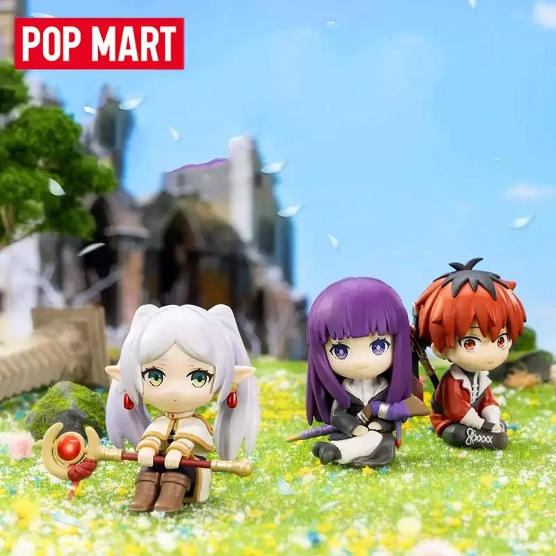 

POP MART GONG FRIEREN Серия: Коллекционные фигурки в закрытых коробках (Blind Box), Mystery Box, Сюрприз-бокс, Куклы, Милые аниме-фигурки, Настольные украшения, Коллекция