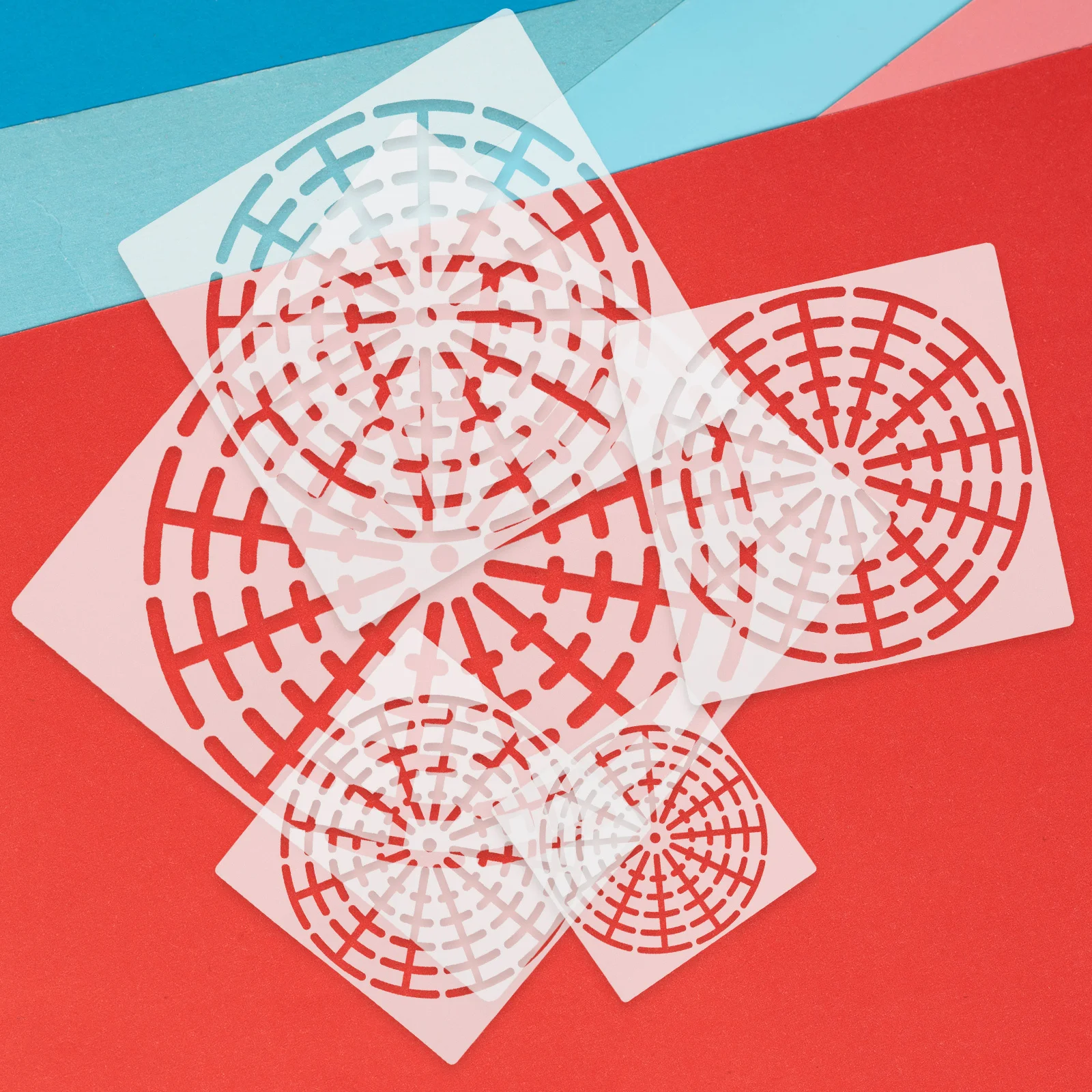 10 قطعة ماندالا استنسل قابلة لإعادة الاستخدام قوالب الحرفية دهان داي جدار ديكور زخرفة الأثاث ماندالا استنسل الحرفية الإستنسل