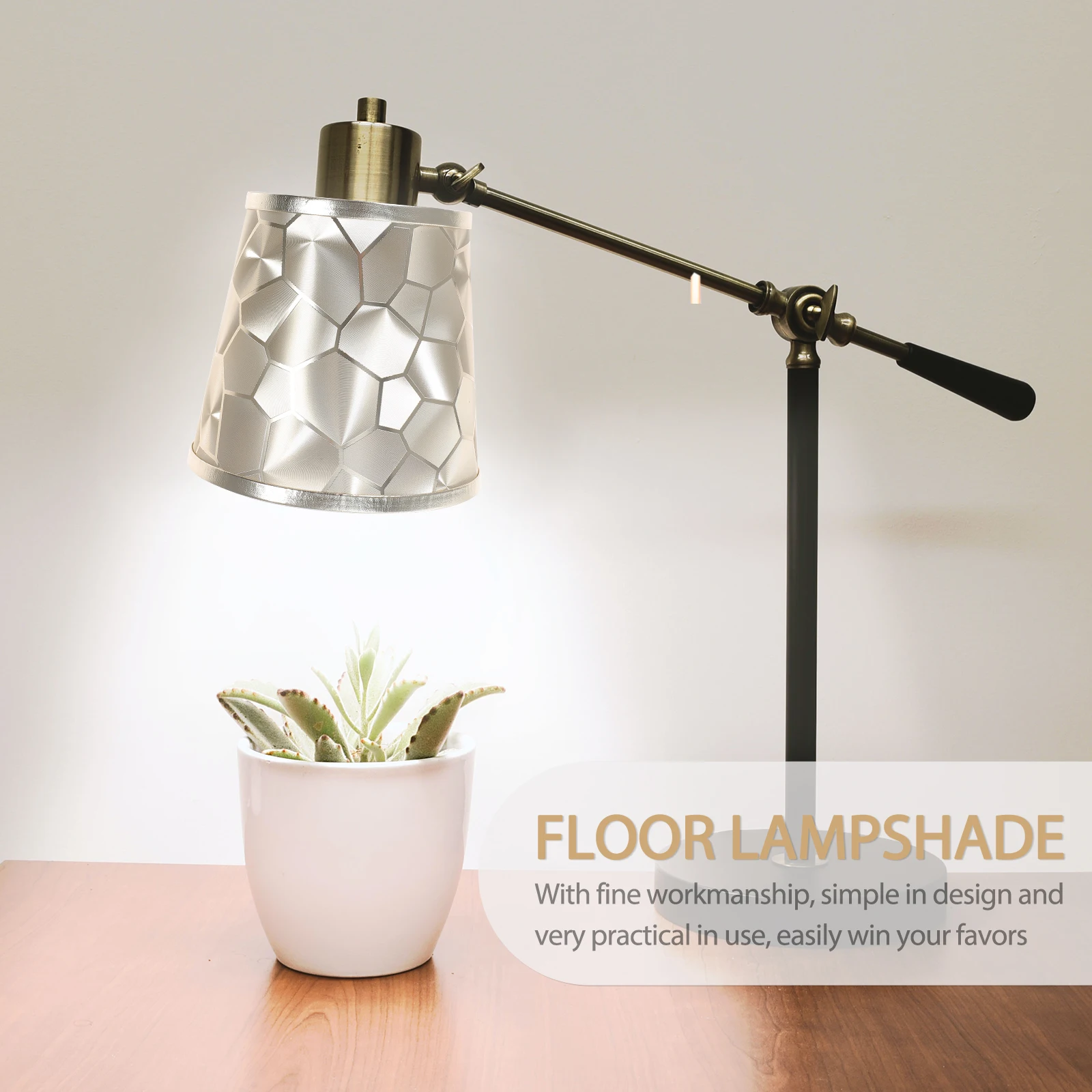 

Lamp Shades Cover Replacement for Table Bedside Lamps Design Soft Light Home Study Hotel Lampshade