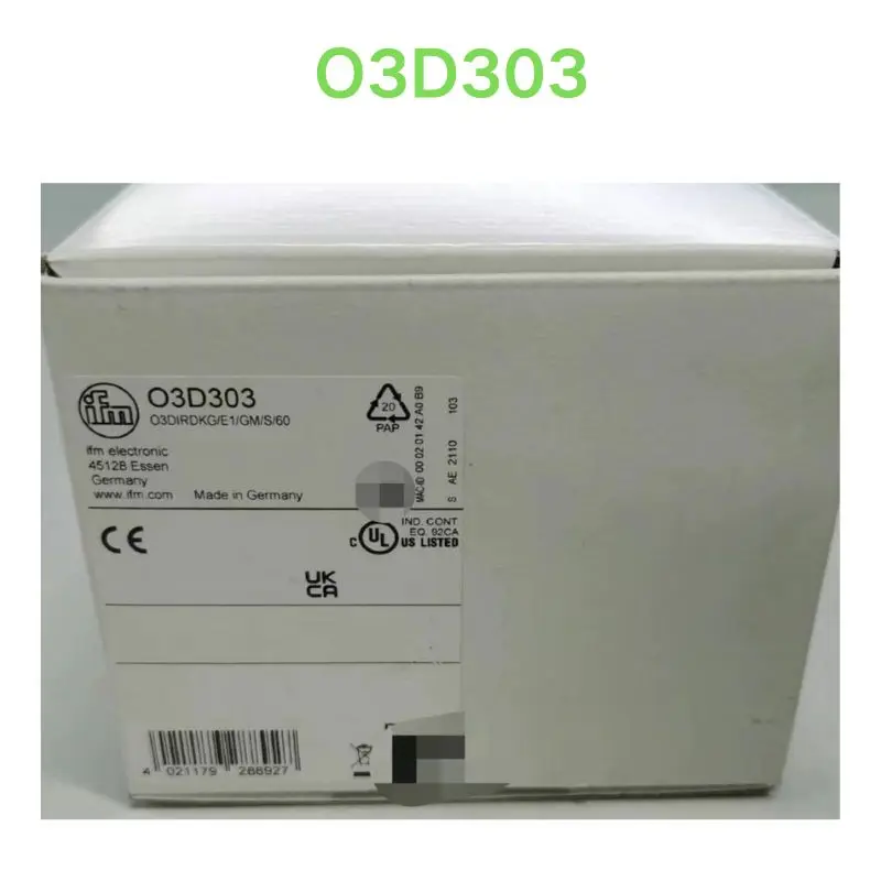 New 3D object recognition sensor O3D303 Fast Shipping