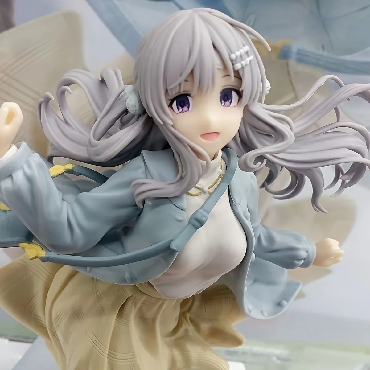 13cm The Idolmaster: Shiny Colors Yukoku Kiriko Anime Figure Nice Model Trendy Toys Gifts Desktop Decorations