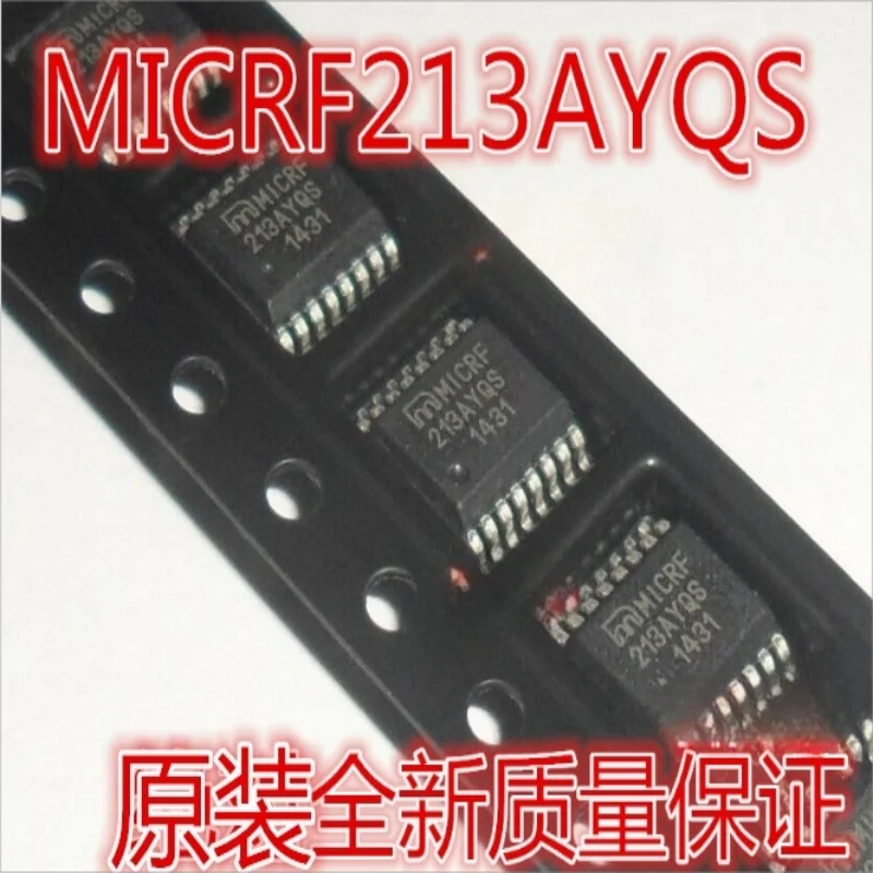 20PCS  MICROF213 RF213 MICROF213AYQS Wireless Transceiver IC QSOP-16 Original Hot Sale