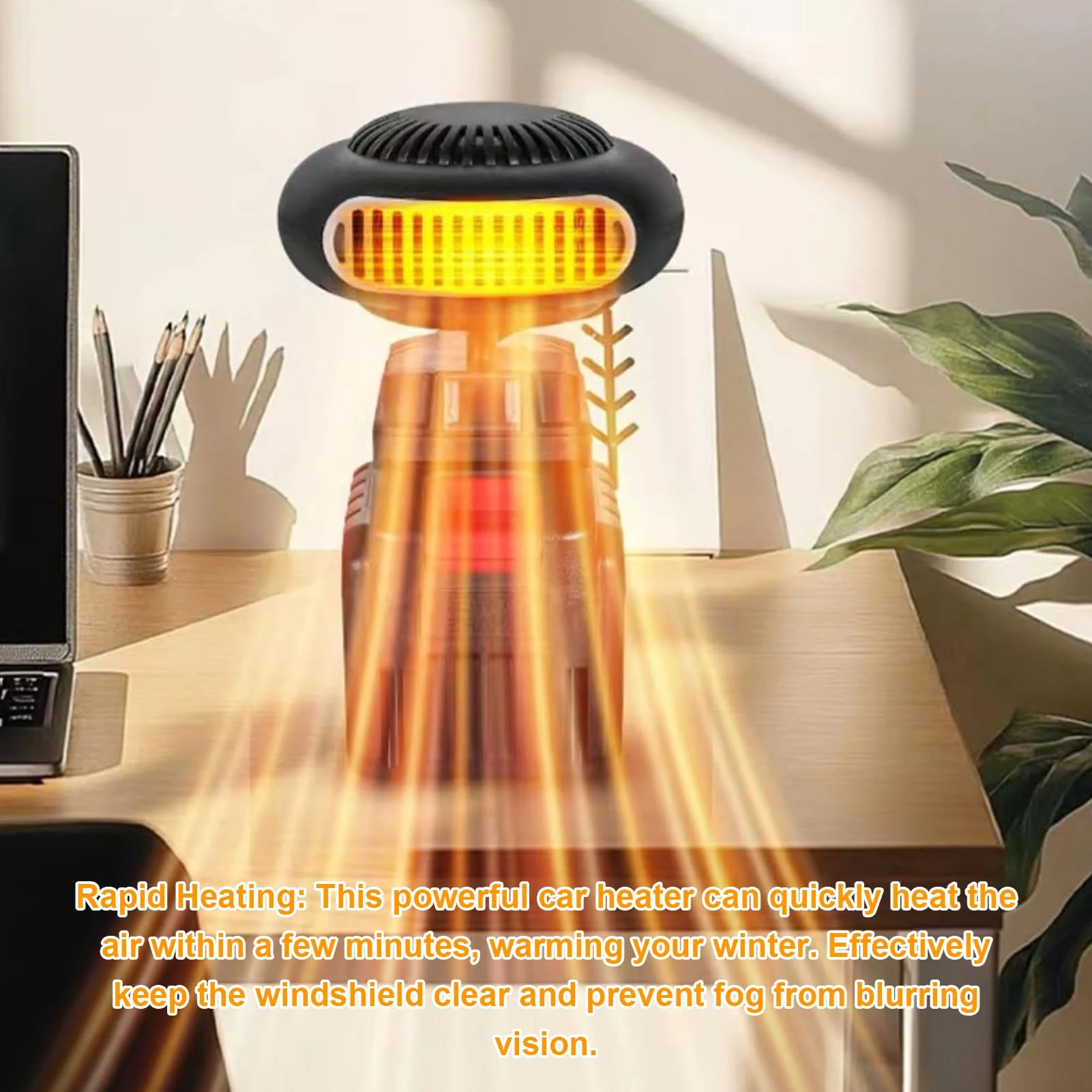 سخان الفضاء الذي يعمل بالبطارية 12000 مللي أمبير في الساعة سخان محمول لاسلكي دراجة ثلاثية العجلات الكهربائية مزيل الصقيع لسخان السيارة المنزلي الخارجي