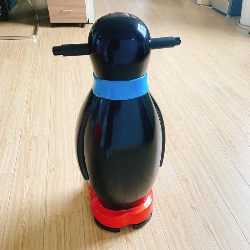 QIQU Beginner Training Aid | Blow Molded HDPE | Rink Safety Equipment Universal Penguin Ice Skate Pusher