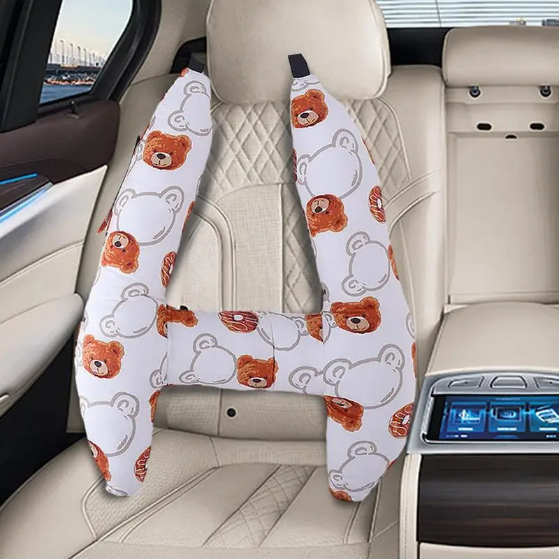 

H-образный детский автомобильный поддержка головы во сне, 1 комплект, для детей и взрослых, для автомобиля, для сна, для головы, для поддержки путешествий, подушка для автомобиля, детские дорожные подушки